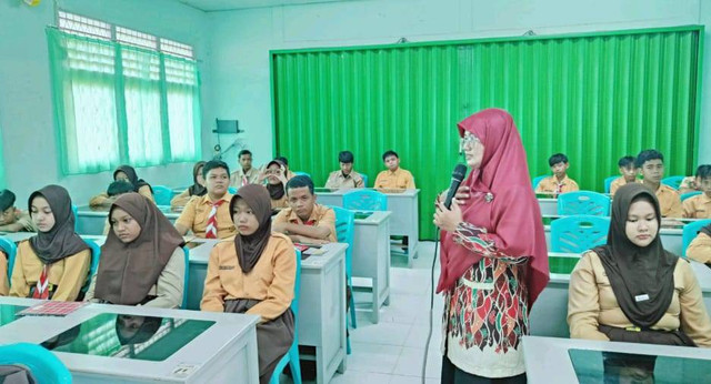 Penyuluhan stunting di Mempawah. Foto: M. Zain/Hi!Pontianak