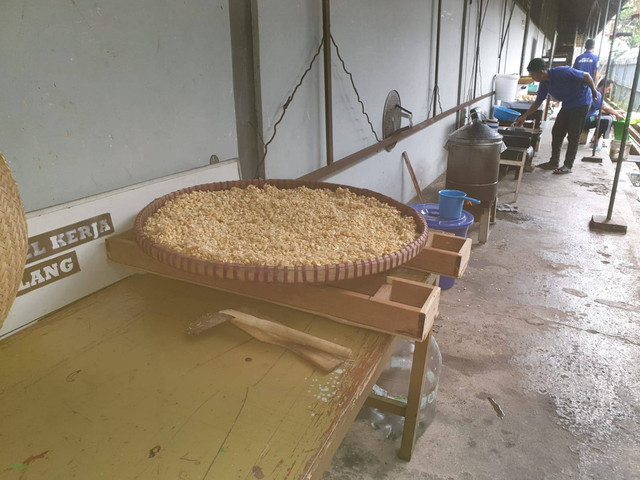 Pembuatan Tempe Narapidana Lapas Magelang