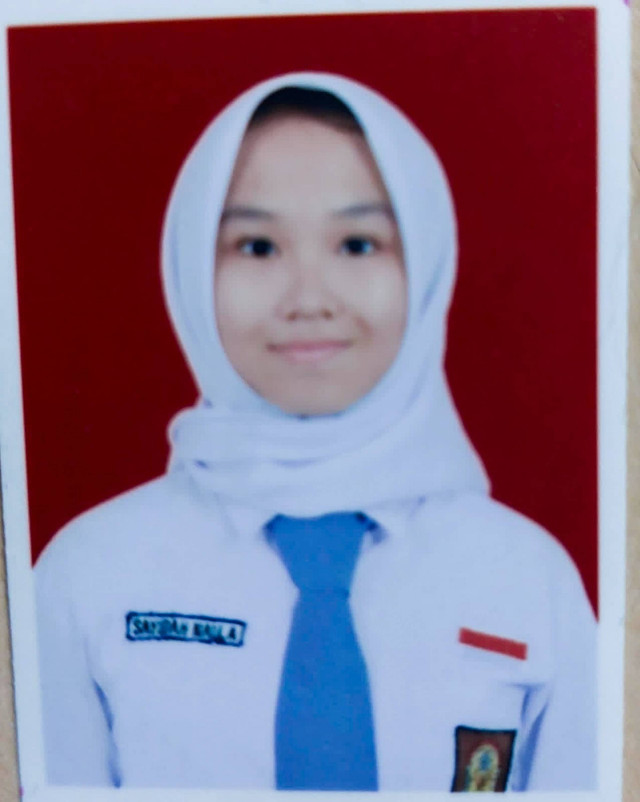 Sayidah Nailaturahman siswa SMAN 61 Jakarta yang hilang sejak (4/6/2024). Foto: Dok. Istimewa