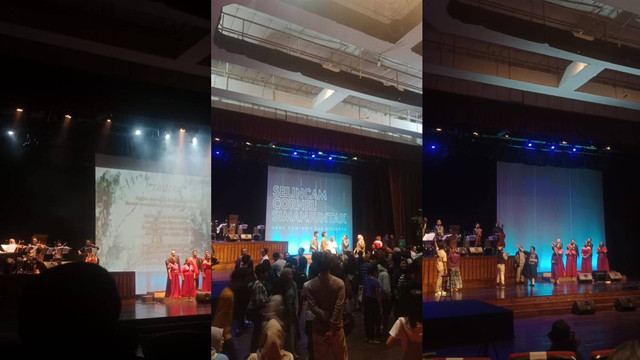 Momen Pergelaran Selincam Cornel Simanjuntak di Concert Hall Taman Budaya Yogyakarta/Dokumentasi Penulis    