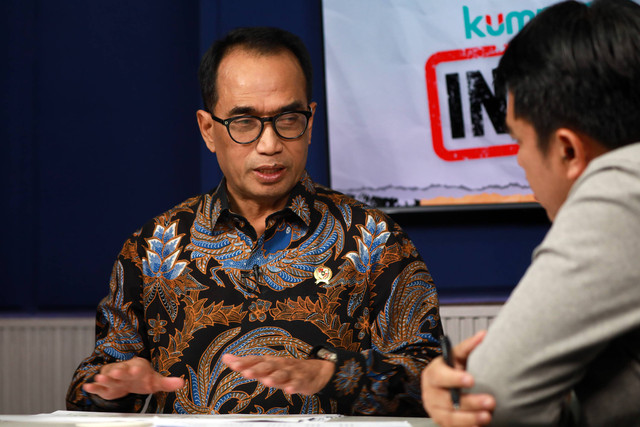 Menteri Perhubungan Budi Karya Sumadi dalam program Info A1 kumparan. Foto: Aditia Noviansyah/kumparan
