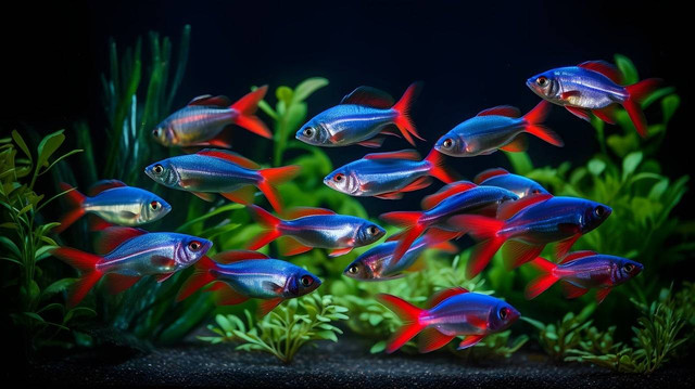 ilustrasi ikan hias akuarium (Pixabay)
