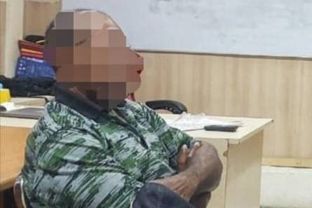 Pelaku pemasok senjata ke KKB, Sarius Indey. Foto: Dok. Istimewa