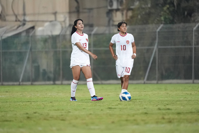 Timnas Wanita Indonesia menang 2-3 atas Bahrain dalam pertandingan persahabatan, Sabtu (8/6/2024). Foto: Dok. Timnas Indonesia
