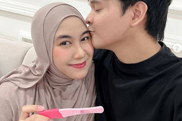 Anisa Rahma umumkan hamil anak ketiga.  Foto: Dok. Instagram@anisarahma_12