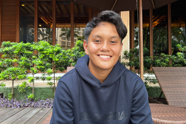 Bek Timnas Wanita Indonesia, Agnes Hutapea. Foto: Antika Fahira/kumparanBOLANITA