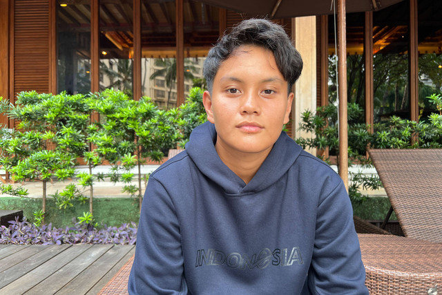 Bek Timnas Wanita Indonesia, Agnes Hutapea. Foto: Antika Fahira/kumparanBOLANITA