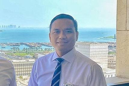 Simon Aloysius Mantiri. Foto: Instagram/@rizky_irmansyah