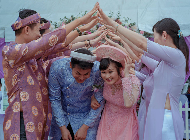 Ide Ucapan Selamat Menikah untuk Sahabat. Foto: Pexels/Min An
