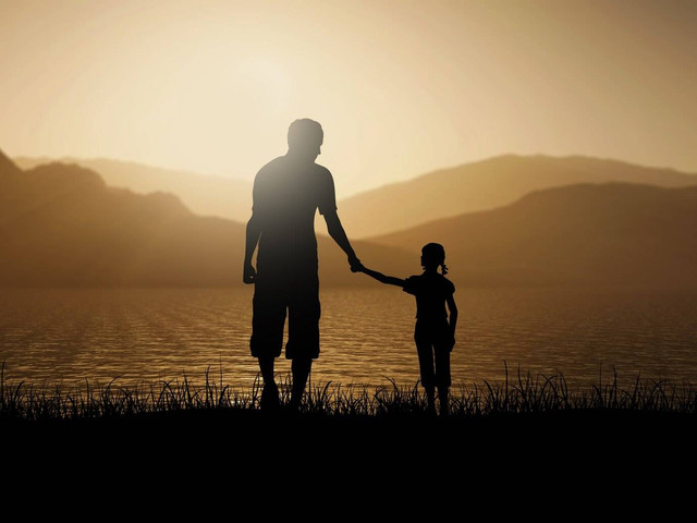 Ilustrasi Ayah dan Anak Perempuan (Sumber: Freepik)