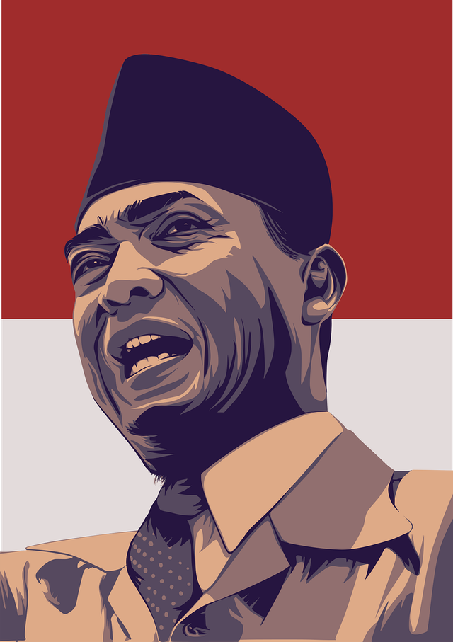 ILUSTRASI BUNG KARNO: pixabay.com