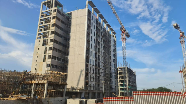 Pembangunan Rusun ASN di IKN, Jumat 14 Juni 2024. Foto: Dok. Istimewa