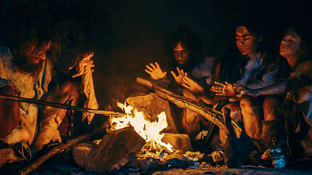  Ilustrasi manusia purba. Foto: Shutterstock/Gorodenkoff