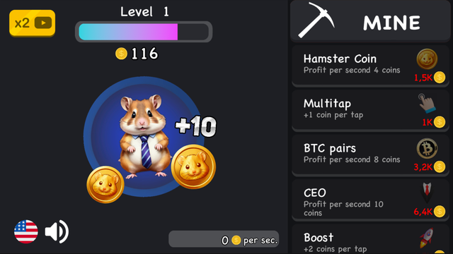 Ilustrasi Hamster Kombat. Foto: Google Play Store 