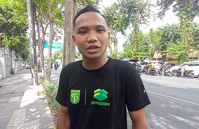 Oktafianus Fernando, kakak kandung Marselino Ferdinan. Foto: Masruroh/Basra