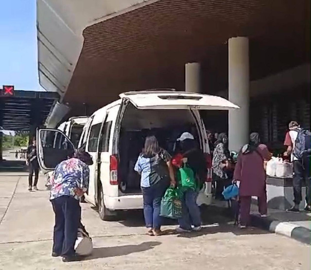 Alhijrah Travel saat mengantarkan tamu touring di Kuching, Malaysia. Foto: Dok. Istimewa