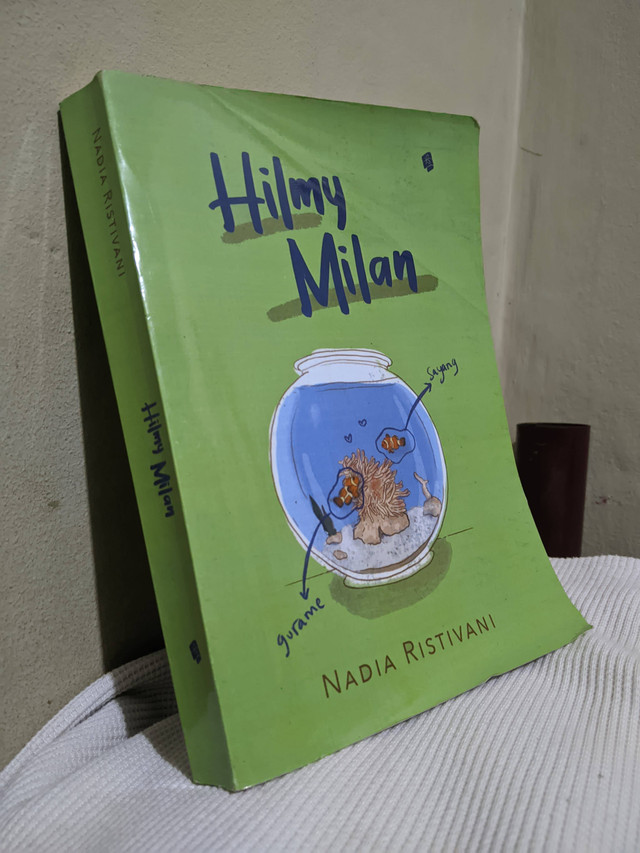Novel Hilmy Milan Karya Nadia Ristivani (Sumber: Dokumentasi Pribadi)