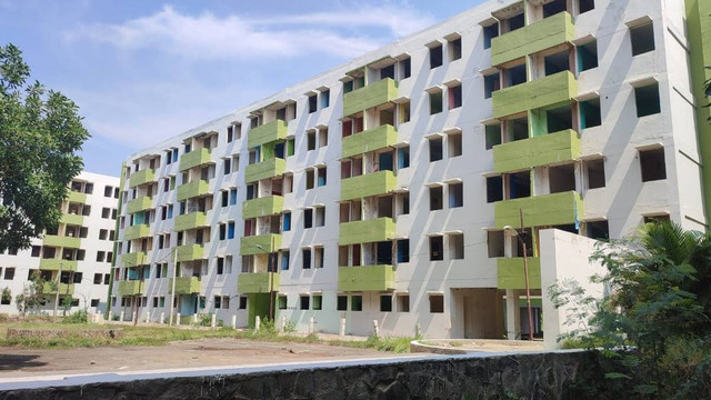 Kondisi Rusunawa Marunda Blok C, Jakarta Utara, Rabu (19/6/2024). Foto: Rachmadi Rasyad/kumparan