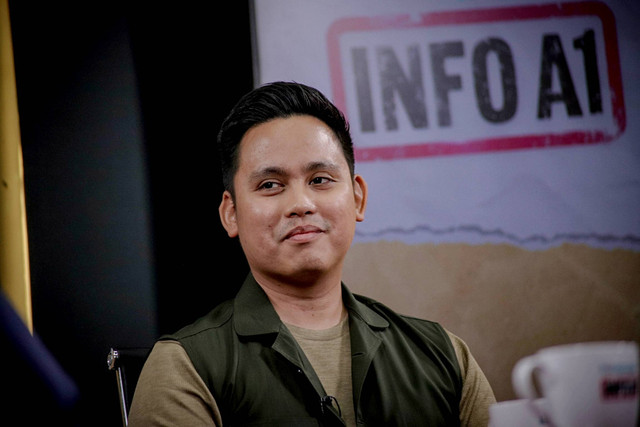 Bupati Kendal Dico Ganinduto dalam program Info A1 kumparan. Foto: Jamal Ramadhan/kumparan