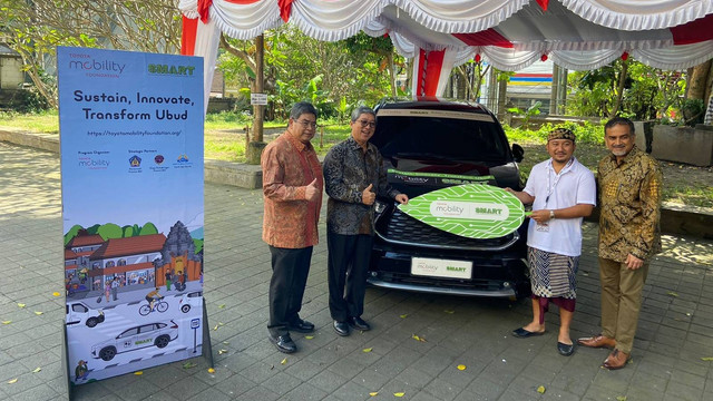 Program Toyota Mobility Foundation di Bali. Foto: Gesit Prayogi/kumparan