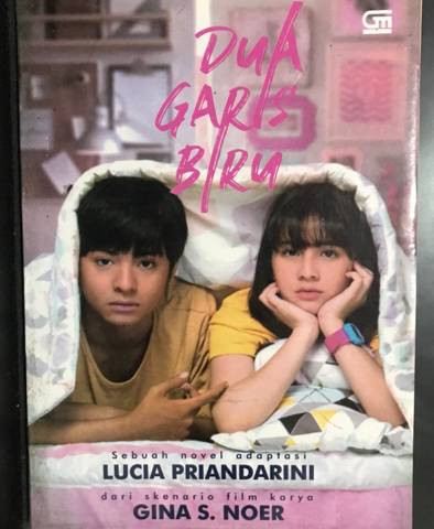 Novel Dua Garis Biru Karya Gina S. Noer (Sumber: Dokumentasi Pribadi)