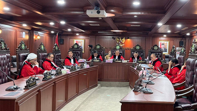 Mahkamah Kehormatan Dewan DPR RI memanggil Ketua MPR Bambang Soesatyo (Bamsoet), Kamis (20/6/2024). Foto: Haya Syahira/kumparan