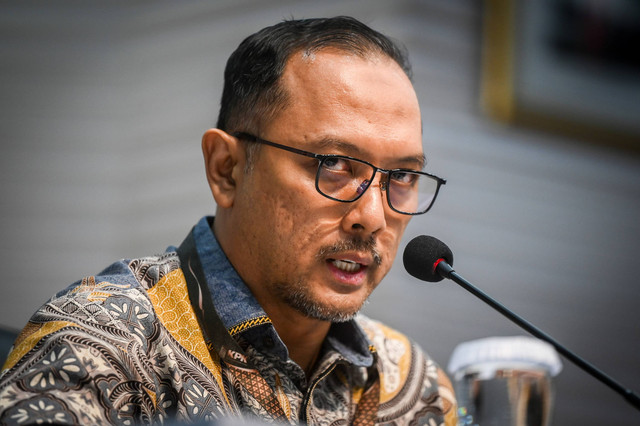 Juru bicara KPK Tessa Mahardika Sugiarto, Jumat (7/6/2024). Foto: Rivan Awal Lingga/ANTARA FOTO