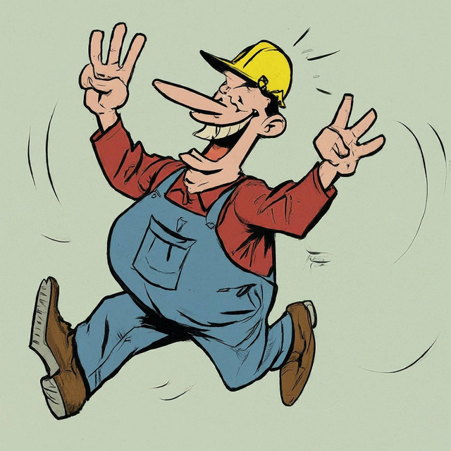 Source : Gemini AI dengan prompt "Pekerja Senang karena bekerja 4 hari dalam seminggu"