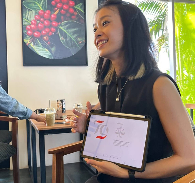 Inggrid Wenas. Foto: Masruroh/Basra