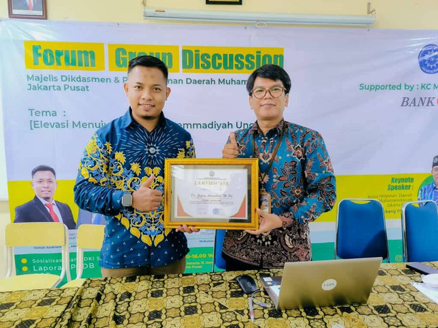 Dokumentasi – Tim Humas Dikdasmen & PNF PDM Jakarta Pusat