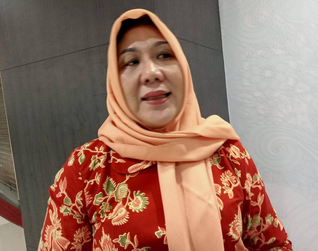 Iis Hendro Gunawan Ketua DWP Persatuan Inspektorat Provinsi Jatim. Foto: Masruroh/Basra