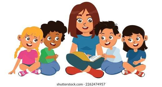 Ilustrasi kegiatan literasi di sekolah. Sumber: www.shutterstock.com