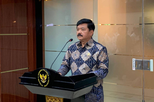Menko Polhukam Hadi Tjahjanto, Senin (1/7/2024). Foto: Luthfi Humam/kumparan