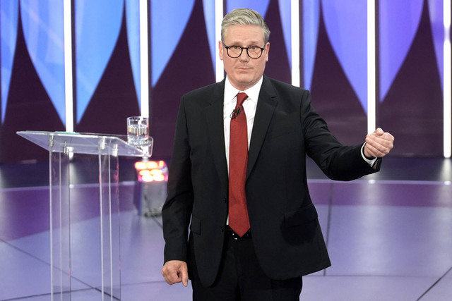 Pemimpin oposisi utama Partai Buruh Inggris Keir Starmer. Foto: Stefan Rousseau / POOL / AFP