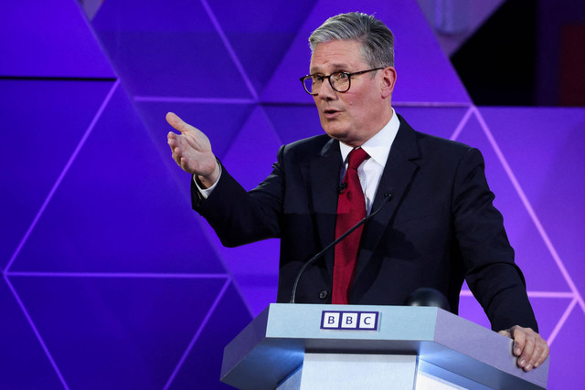 Pemimpin oposisi utama Partai Buruh Inggris Keir Starmer. Foto: Phil Noble / POOL / AFP
