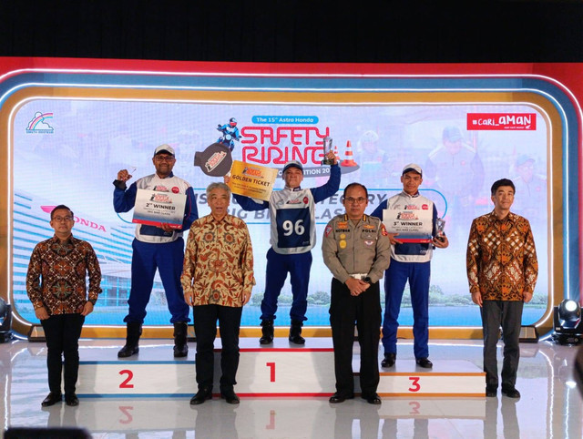 Pengumuman The 15th Astra Honda Safety Riding Instructors Competition (AHSRIC) 2024. Foto: Fitra Andrianto/kumparan