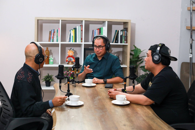 Diptalk bersama Judha Nugraha. Foto: Syawal Febrian Darisman/kumparan