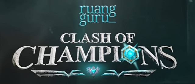 Foto by ruangguru sebagai contoh platform pembelajaran online Ruangguru yang mengadakan program Clash Of Champions
