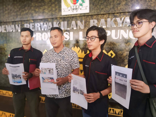 IKABH Lampung, Meydi M. Putra bersama rekan lainnya | Foto : Eka Febriani / Lampung Geh