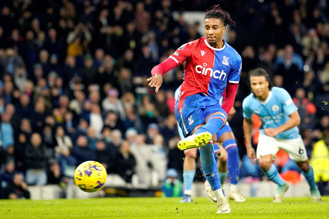 Pemain Crystal Palace Michael Olise. Foto: Dave Thompson/AP PHOTO