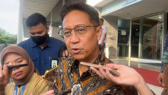 Menkes Budi Gunadi Sadikin usai raker bersama DPR RI, Senin (8/7/2024). Foto: Haya Syahira/kumparan