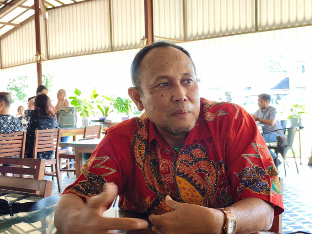 Direktur Utama PT Primissima Usmansyah ditemui awak media di salah satu kafe di Kabupaten Sleman, Kamis (11/7). Foto: Arfiansyah Panji Purnandaru/kumparan