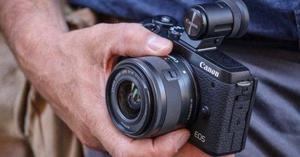 Kamera mirrorless Canon terbaik, Canon EOS M6 Mark II. Foto: Canon