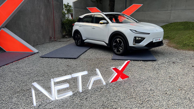 Mobil listrik Neta X. Foto: Aditya Pratama Niagara/kumparan