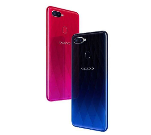 Ilustrasi perbedaan OPPO F9 dan OPPO F9 Pro. Sumber foto: www.oppo.com