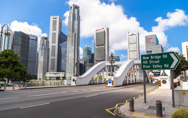 Ilustrasi kegiatan perekonomian Singapura yang utama. Foto: Pixabay