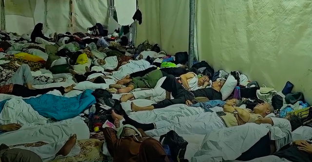 Tenda jemaah haji di Mina 2024 overcrowded. Foto: Dok DPR RI