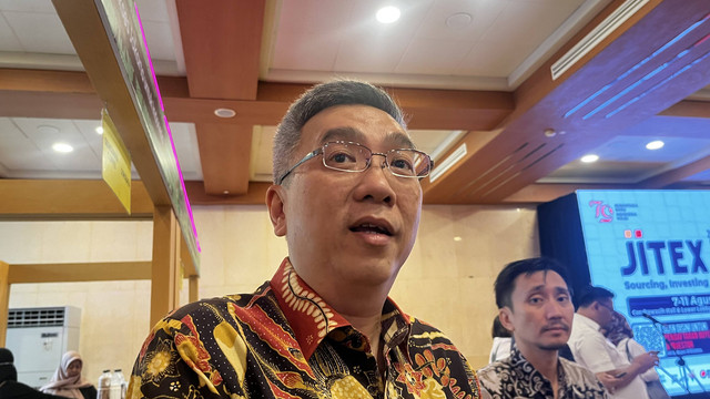 Ketua Umum Hippindo Budihardjo Iduansjah di Kantor Balaikota DKI Jakarta, Rabu (17/7).  Foto: Widya Islamiati/kumparan