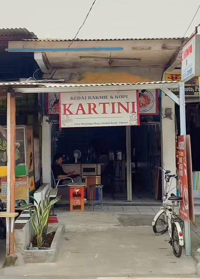 Kedai Bakmi Kartini "Bakmi Bangka dan Kopi". Foto: Rakan Daffa