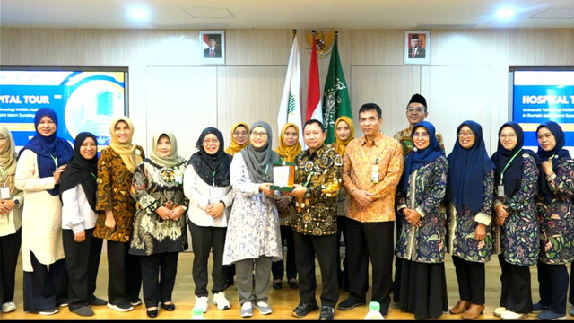 Kunjungan Universiti Teknologi Mara (UiTM) Puncak Alam Selangor, Malaysia, ke Unusa. Foto: Dok. FKK Unusa